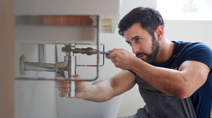Tankless water heater installation in New Lisbon, IN